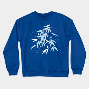 Water Drops From Bamboo Leaves Ver2 Crewneck Sweatshirt